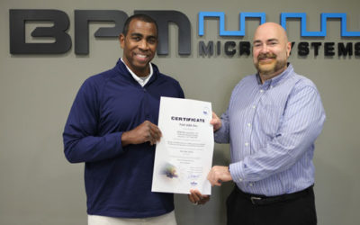 BPM Microsystems Receives ISO Certification