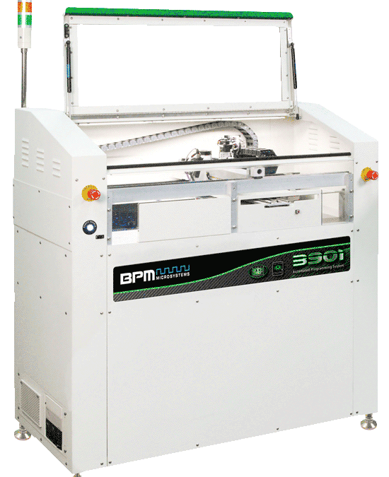 Lowest-cost Full-Featured Automated Programmer with Vision Centering